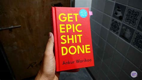 Get Epic Shit Done Summary (For Student) - Ankur Warikoo