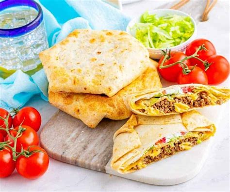 Air Fryer Copycat Taco Bell Crunchwrap Supreme - Fork To Spoon