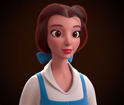 What do you think of Mark Fitzpatrick's CGI Belle? - Disney Princess - Fanpop