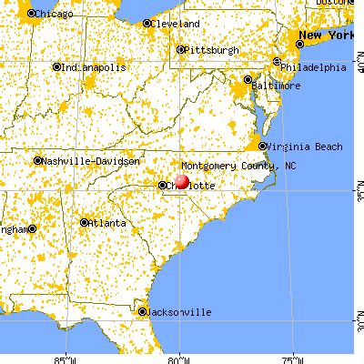 Montgomery County, North Carolina detailed profile - houses, real ...