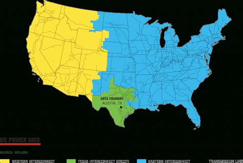 Electric Grid Test Case Repository - Texas Electric Grid Map | Printable Maps