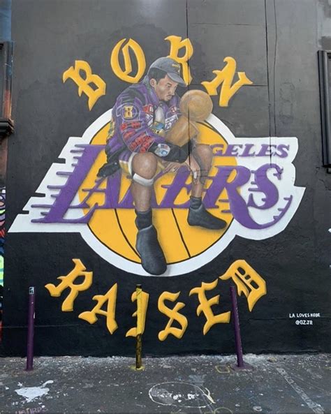 Melrose Kobe Bryant Mural - Mural Design