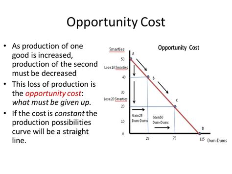 Opportunity Cost Graph - Entrepreneur