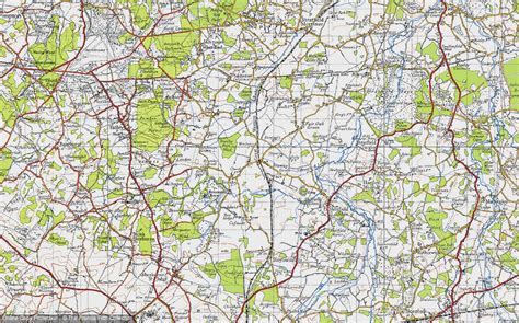 Historic Ordnance Survey Map of Bramley, 1945