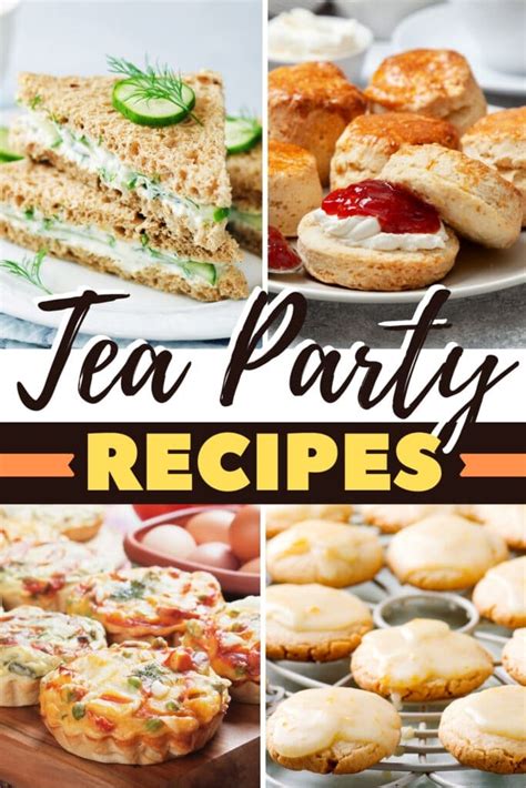 30 Afternoon Tea Party Recipes - Insanely Good