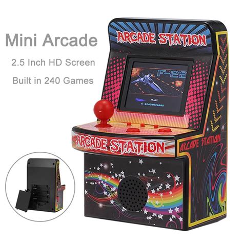 Portable Retro Mini Arcade Handheld Game Console 8 Bit 2.5 inch LCD ...