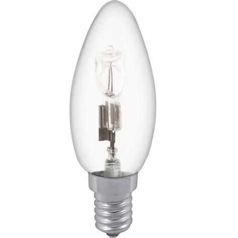 Halogen Clear Candle Clear SES E14 28W Light Bulb