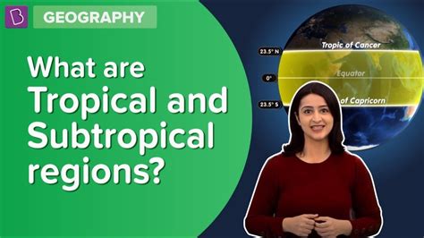 What are tropical and subtropical regions?