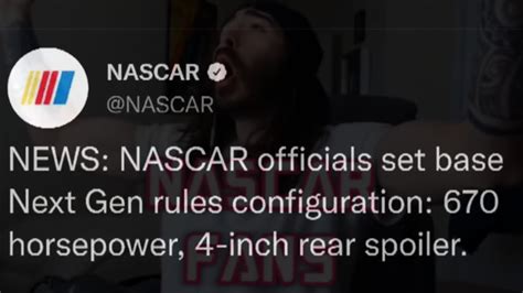 NASCAR Fans be like [NASCAR Meme] - YouTube