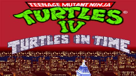 Teenage Mutant Hero Turtles IV - Turtles in Time (Europe) ROM