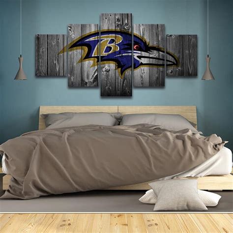 Buy Baltimore Ravens Football Team Canvas Wall Art – canvasx.net