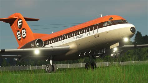 Just Flight Releases the Fokker F28 Professional for MSFS‍ - Threshold