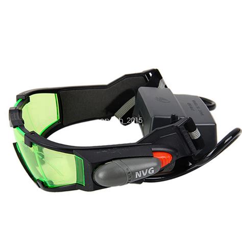 Adjustable Night Vision Goggle Hunting Night Lighting Goggles Camping Windproof | eBay