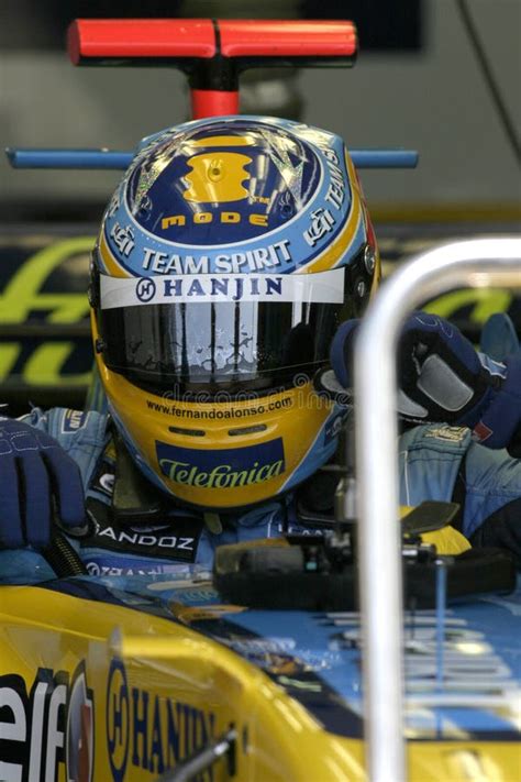 F1 2006 - Fernando Alonso Renault Editorial Photography - Image of prix ...