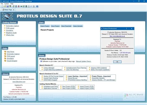 Download Proteus Professional 8.7 PCB Design SP3 Free - ALL PC World