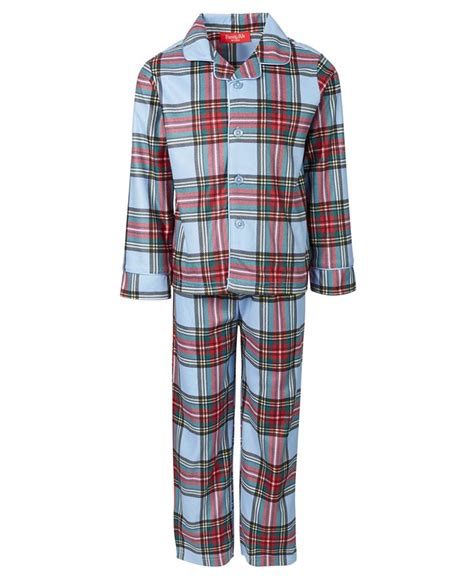 Family Pajamas Matching Kids Tartan Family Pajama Set, Created for Macy ...