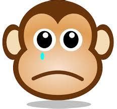 crying monkey Blank Template - Imgflip