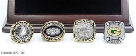 NFL 1966 1967 1996 2010 Green Bay Packers Super Bowl Championship ...