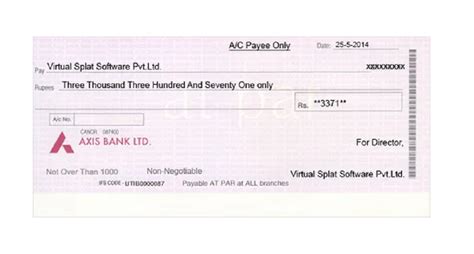 MICR Cheque Printing Services at Rs 0.50/page in Delhi | ID: 4350251655