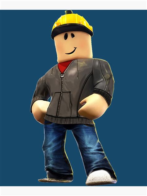 "roblox avatar builderman strong " Art Print by ANITA-CASHOP | Redbubble