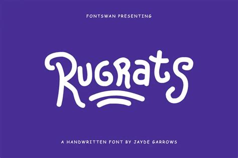 Rugrats Font Free Download | FontSwan