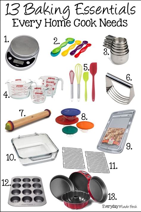 13 Baking Essentials Every Home Cook Needs - Everyday Made Fresh