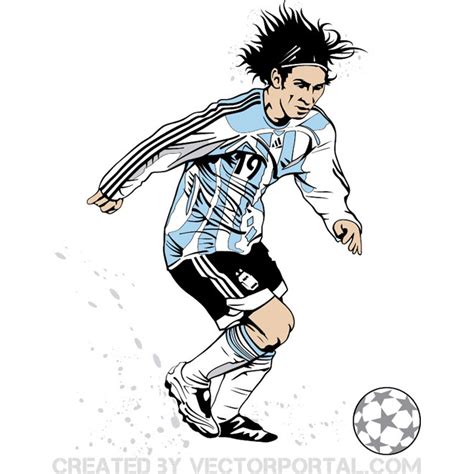 Lionel Messi vektör image.ai Royalty Free Stock SVG Vector and Clip Art