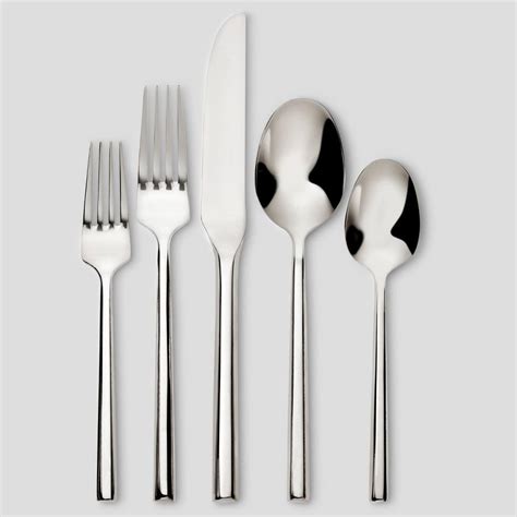 20pc Stainless Steel Izon Mirror Flatware Set - Project 62™ | Flatware ...