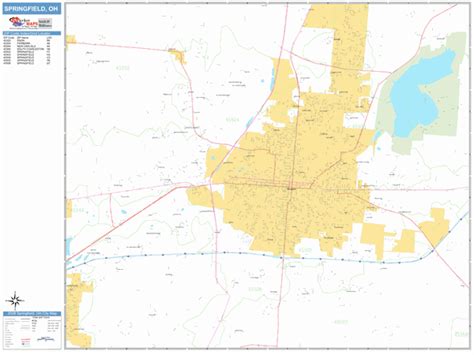 Springfield Oh Zip Code Map | Draw A Topographic Map