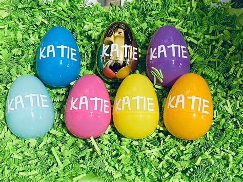 Personalized Easter Eggs Fillable Easter Eggs Easter Basket | Etsy