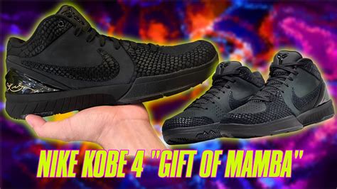 NIKE KOBE 4 PROTRO "GIFT OF MAMBA" RELEASE INFO!!! - YouTube