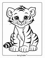 Tiger Coloring Pages For Kids & Adults  World Of Printables sketch template