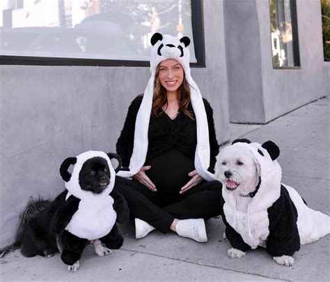 Easy Maternity Halloween Costumes: Mama Bear - Sydne Style