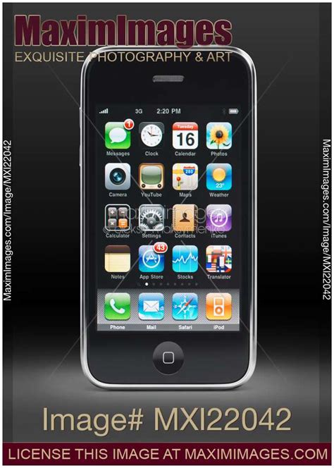 Photo of Apple iPhone 3Gs 3G Smartphone | Stock Image MXI22042