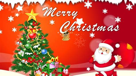 Santa Claus Merry Christmas Tree Decorations Greeting Card HD Santa Claus Wallpapers | HD ...
