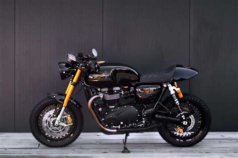 Power of Three - Unikat Thruxton RS | Return of the Cafe Racers | Cafe racer, Cafe racer bikes ...