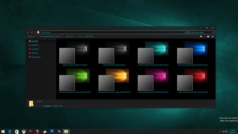 Windows 10 Black Edition For Win 10 10240 Only