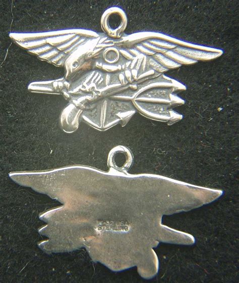 US Navy Seals Insignia Sterling Charm | North Bay Listings