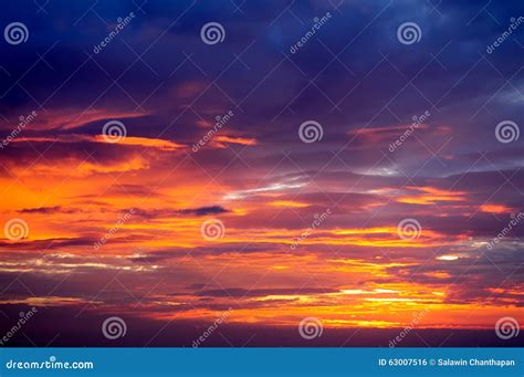 Light and Colours of Twilight Sky Stock Photo - Image of moody, light ...