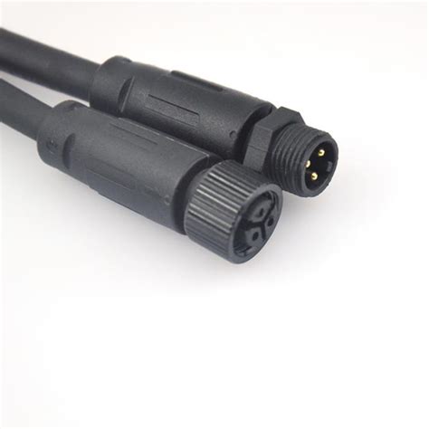 M12 Waterproof Connector Male Female 2Pin 3Pin 4Pin Waterproof Circular Connector