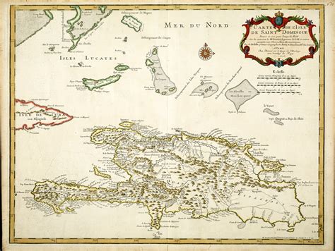 Carte de l'Isle de Saint Domingue - Digital Commonwealth