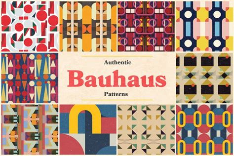 Authentic Bauhaus Patterns - Design Cuts