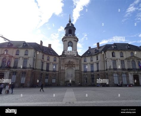 Rennes is a very beautiful and liveable city. Center architecture and ...