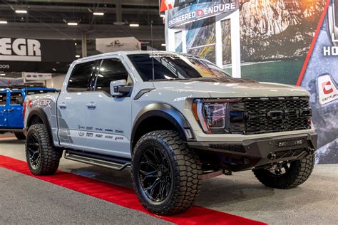 FORD RAPTOR R 4PLAY WHEELS SEMA 2023 4P83 22X10 35X12.5X22 TIRE PRO MOTORSPORTS - 4PLAY Wheels