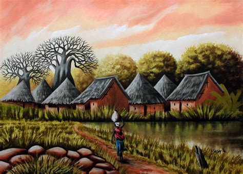 African Village by mattelis on DeviantArt