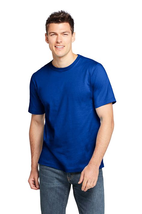 Lands End Men's Short Sleeve Super Tee - Walmart.com