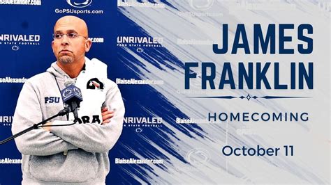 Penn State head coach James Franklin press conference: Homecoming - On3