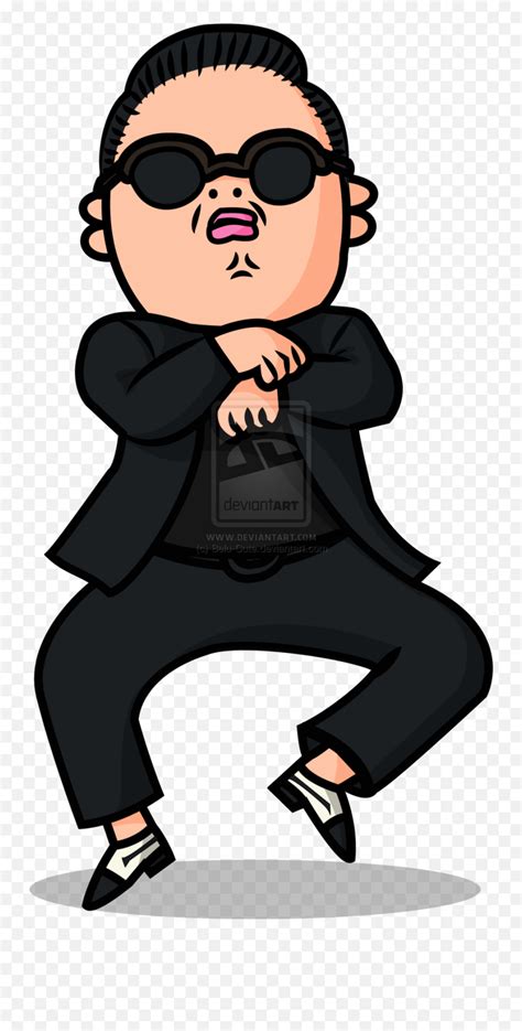 Emoji Clipart Dancing Emoji Dancing Transparent Free For - Psy Gangnam ...