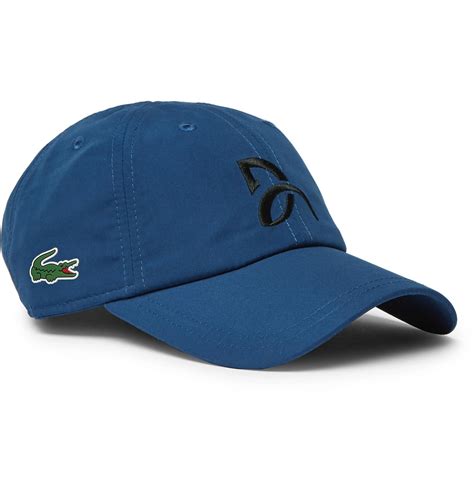 Lacoste Novak Djokovic Shell Tennis Cap in Blue for Men | Lyst