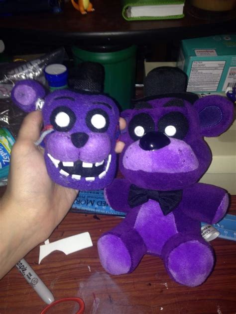 shadow freddy plush(WIP) | Crafty Amino